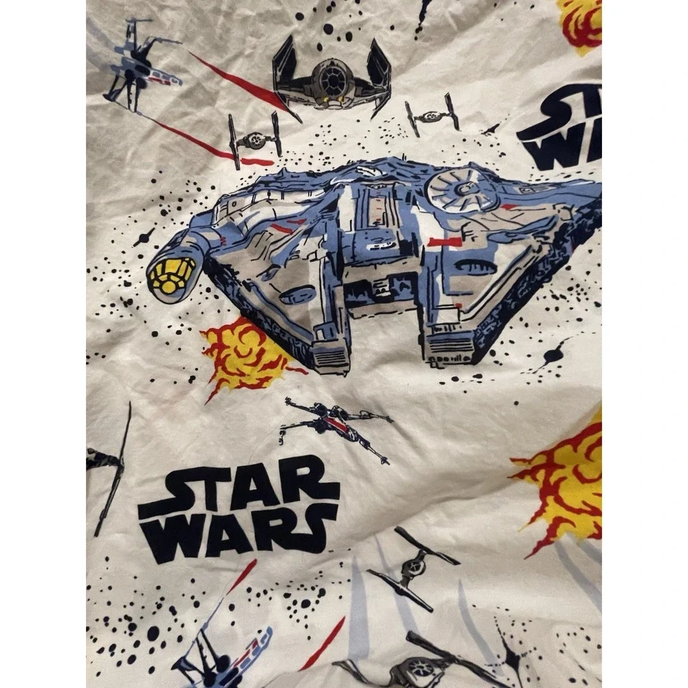 Pottery Barn Kids Star Wars Millennium Falcon Twin Fitted Sheet Only